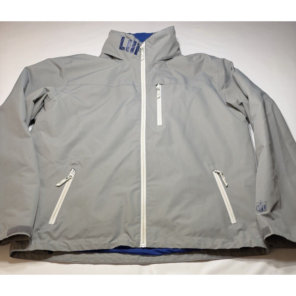 Super Bowl LIII Atlanta Jacket NFL Football Zip Pockets Men’s Size XL *READ**